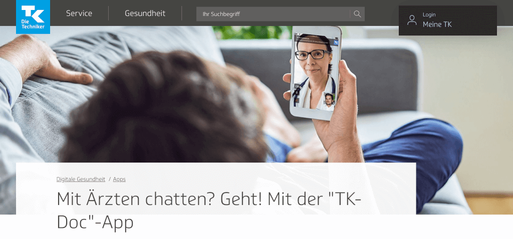 Gesundheitsapps TK Doc