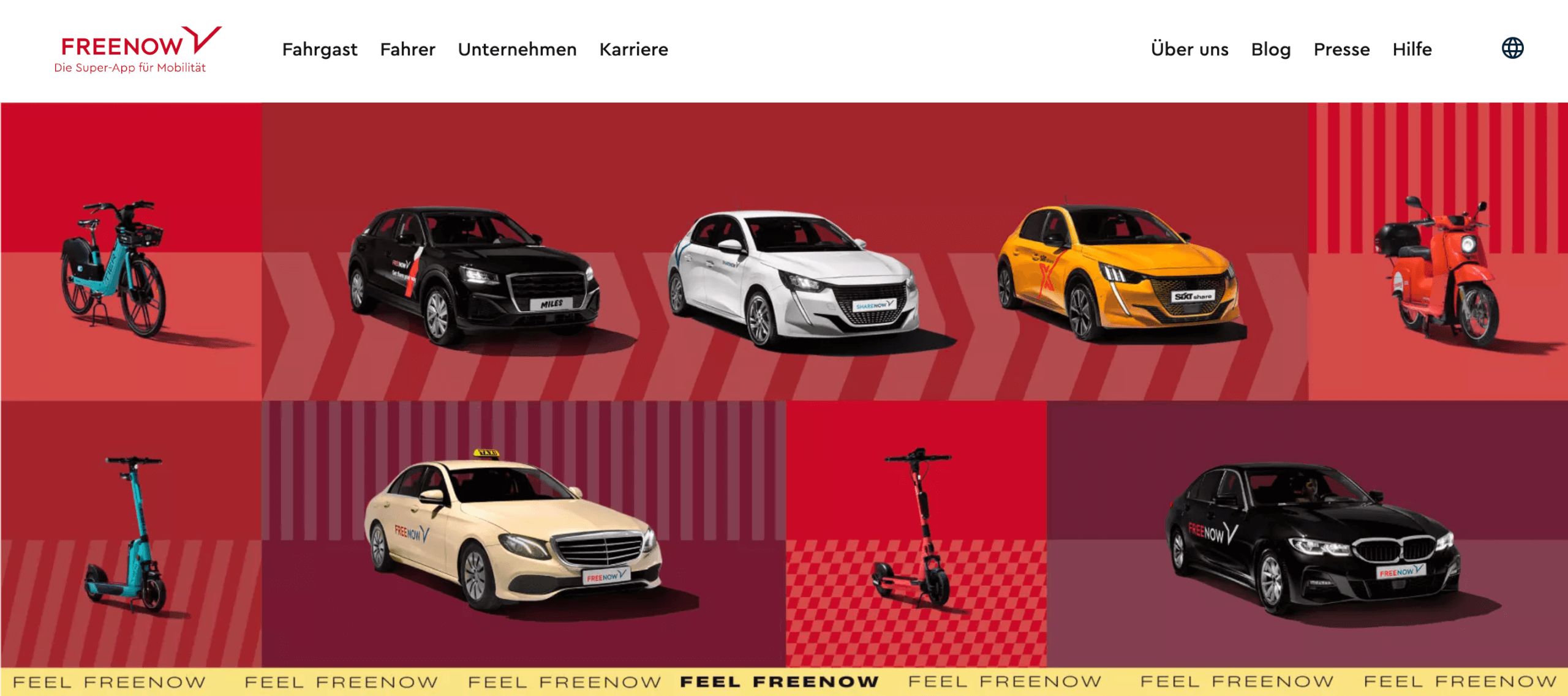 Taxi App FreeNow