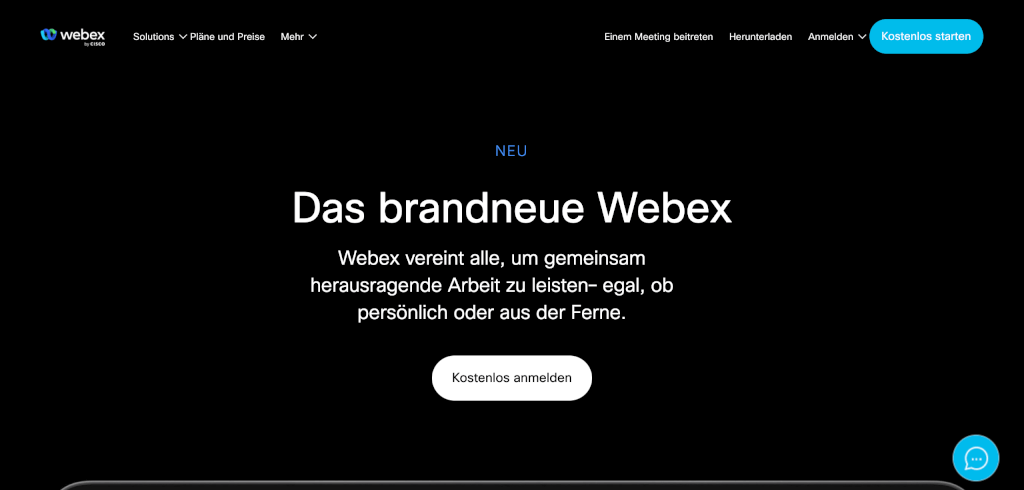 Meeting Management Software Cisco Webex 1