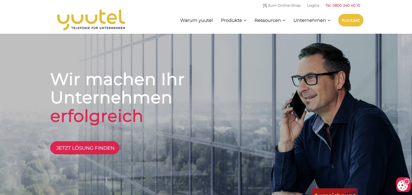 0800 Nummer Anbieter yuutel