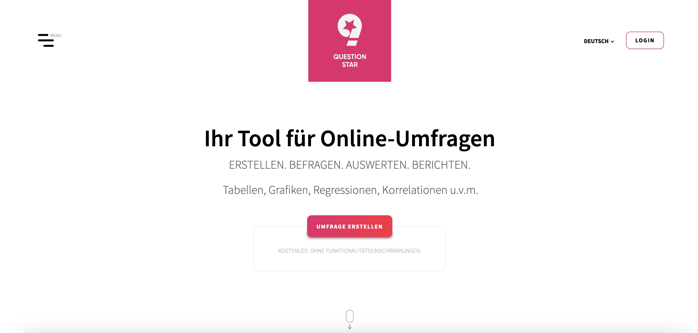 Online Umfragen Anbieter Questionstar