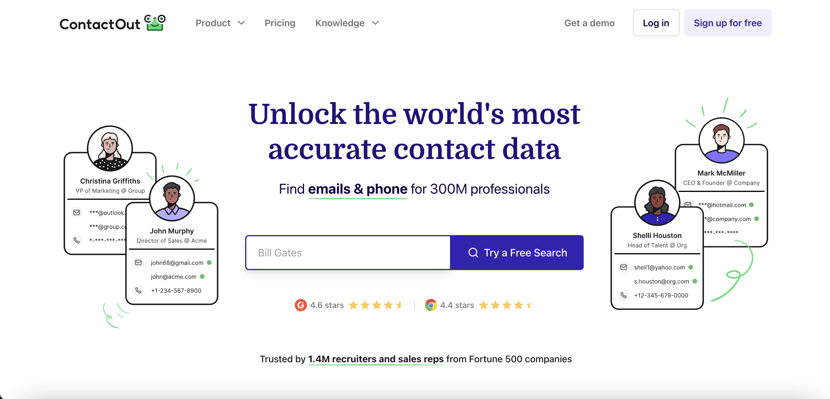 E Mail Kaltakquise Anbieter ContactOut