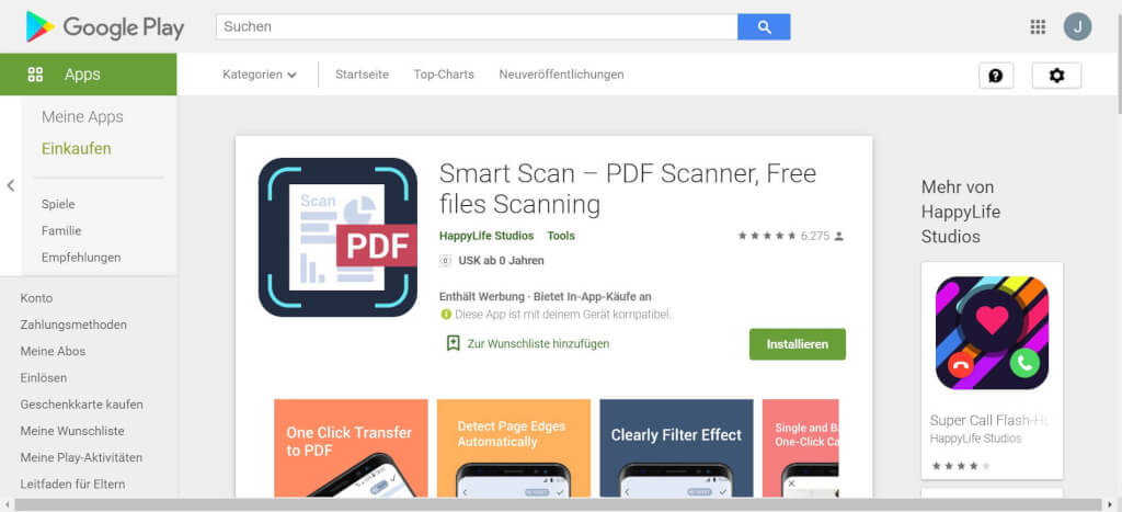 Scan Apps Smart Scan