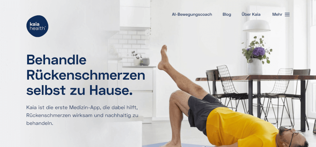 Gesundheitsapps Kaia Health