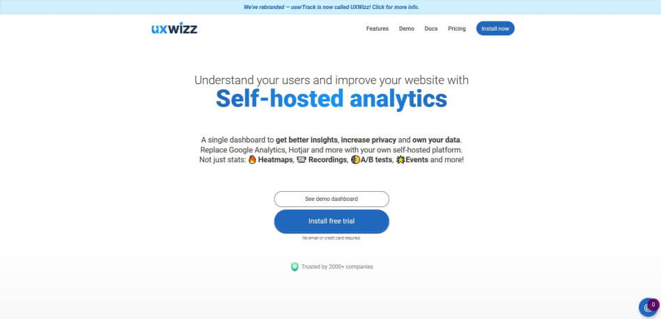 Privacy Friendly Analytics datenschutzfreundliche Analytics datenschutzfreundliches Tracking Google Analytics Alternative uxwizz