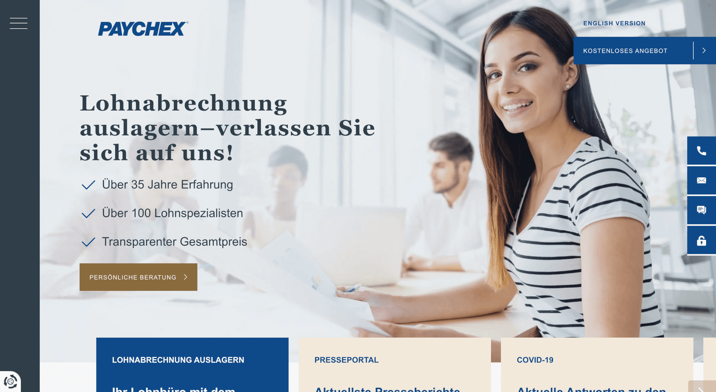 Digitale Lohnabrechnung Paychex