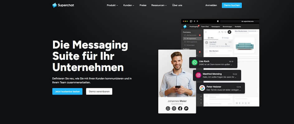 whatsapp business api Superchat