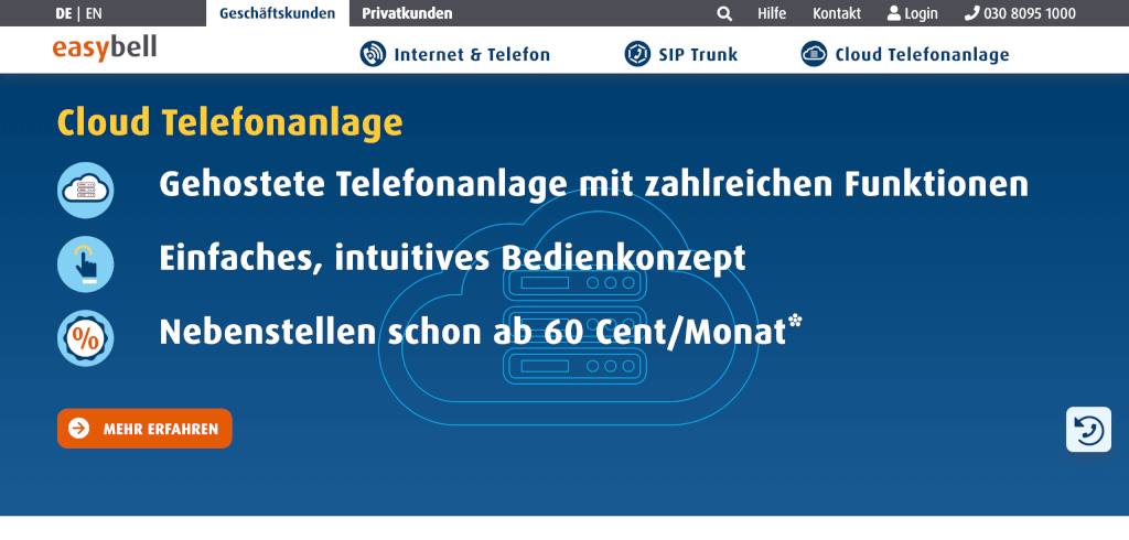 VoIP Telefonie easybell