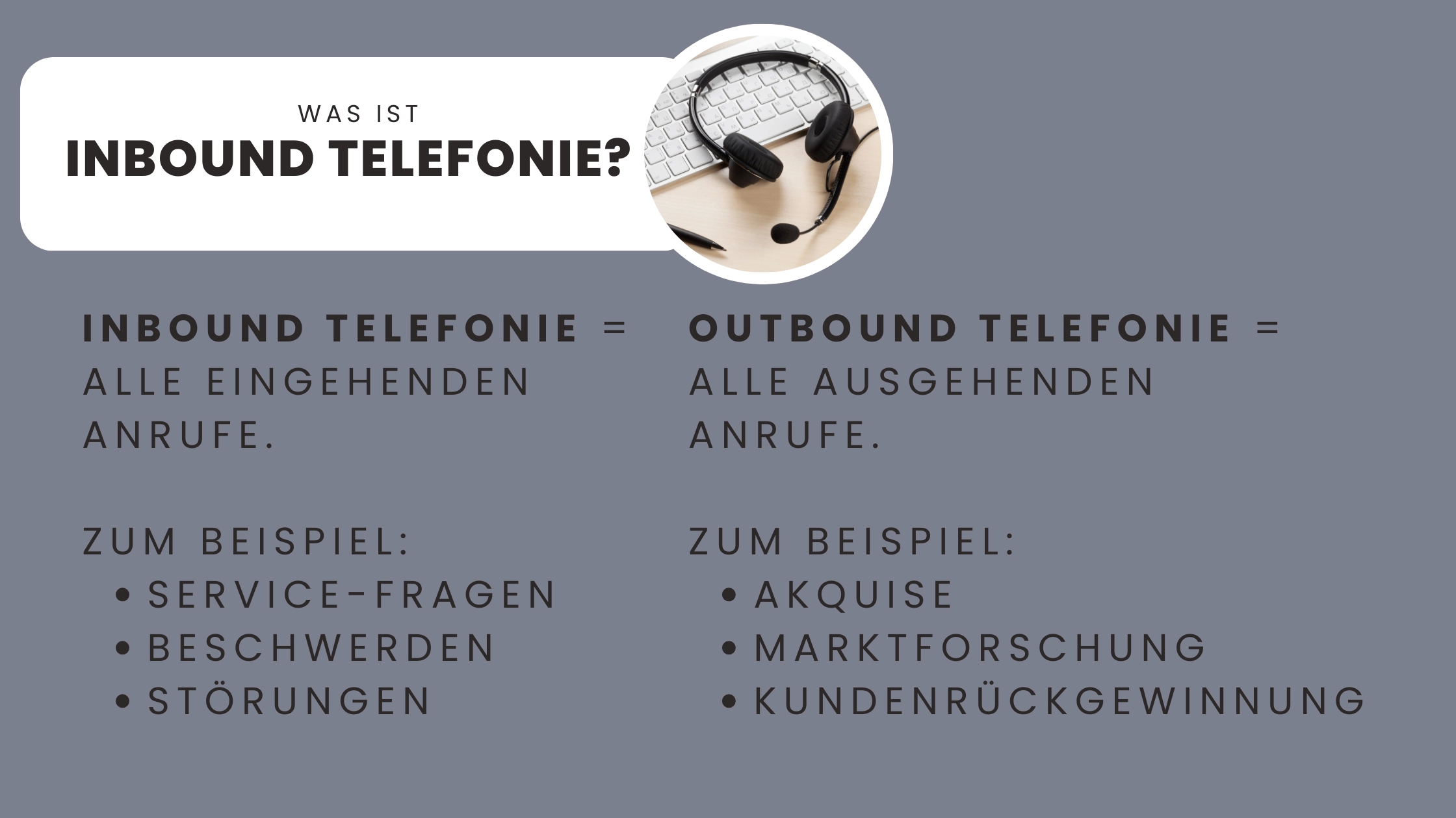 Inbound Telefonie Was ist das