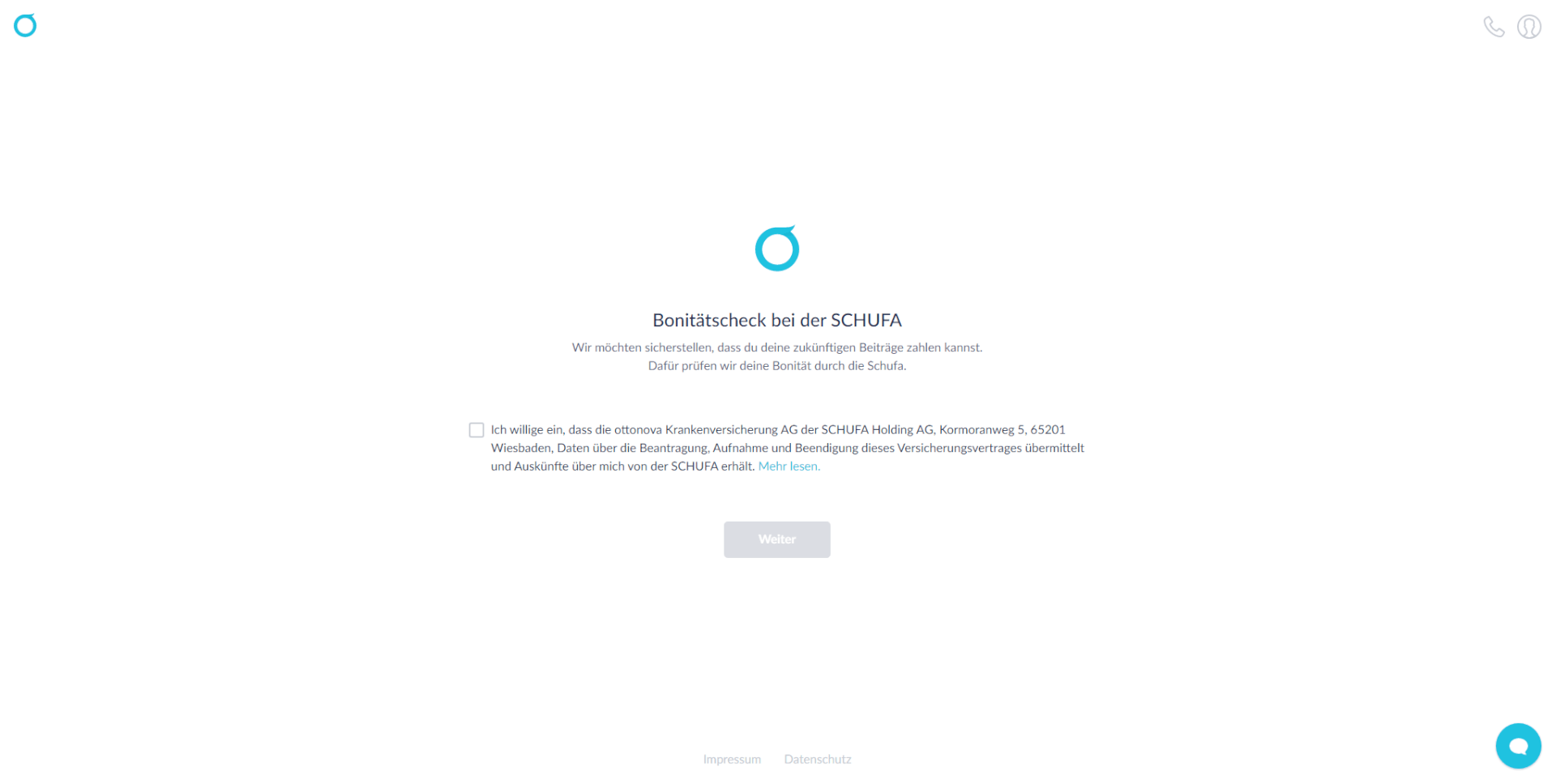013 Schufa Bonitaetscheck Pruefung ottonova