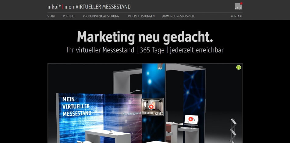 virtueller messestand erstellen software beispiele mkpi