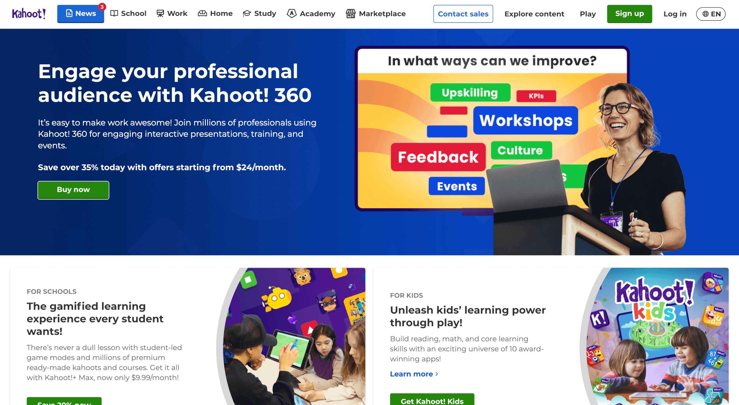Online Meetings moderieren Kahoot