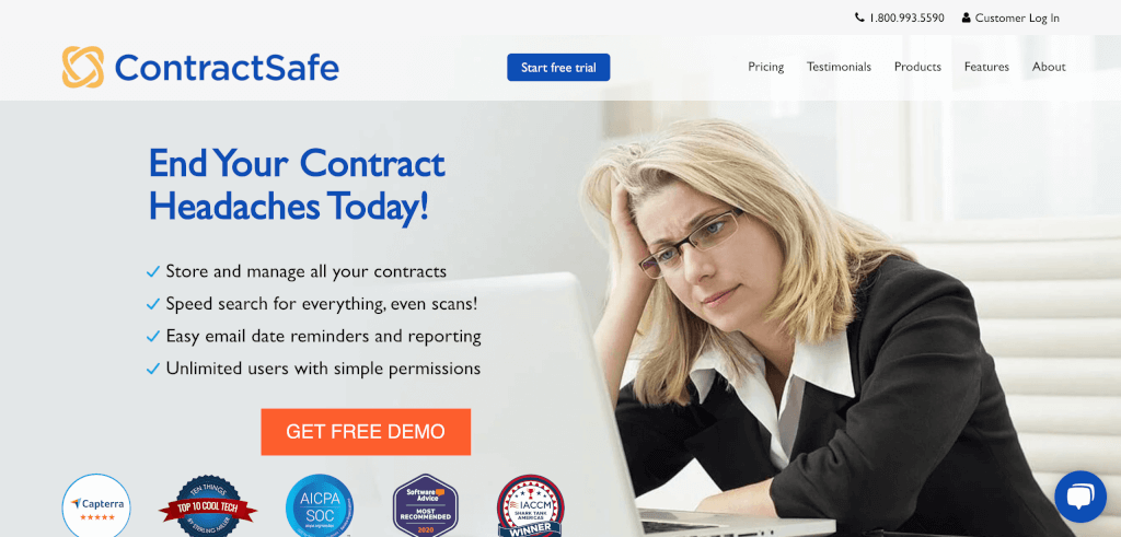 Digitales Vertragsmanagement ContractSafe 1