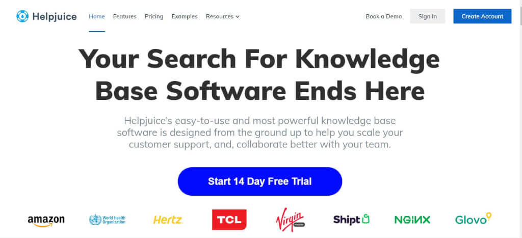 Helpjuice Knowledge Base Software