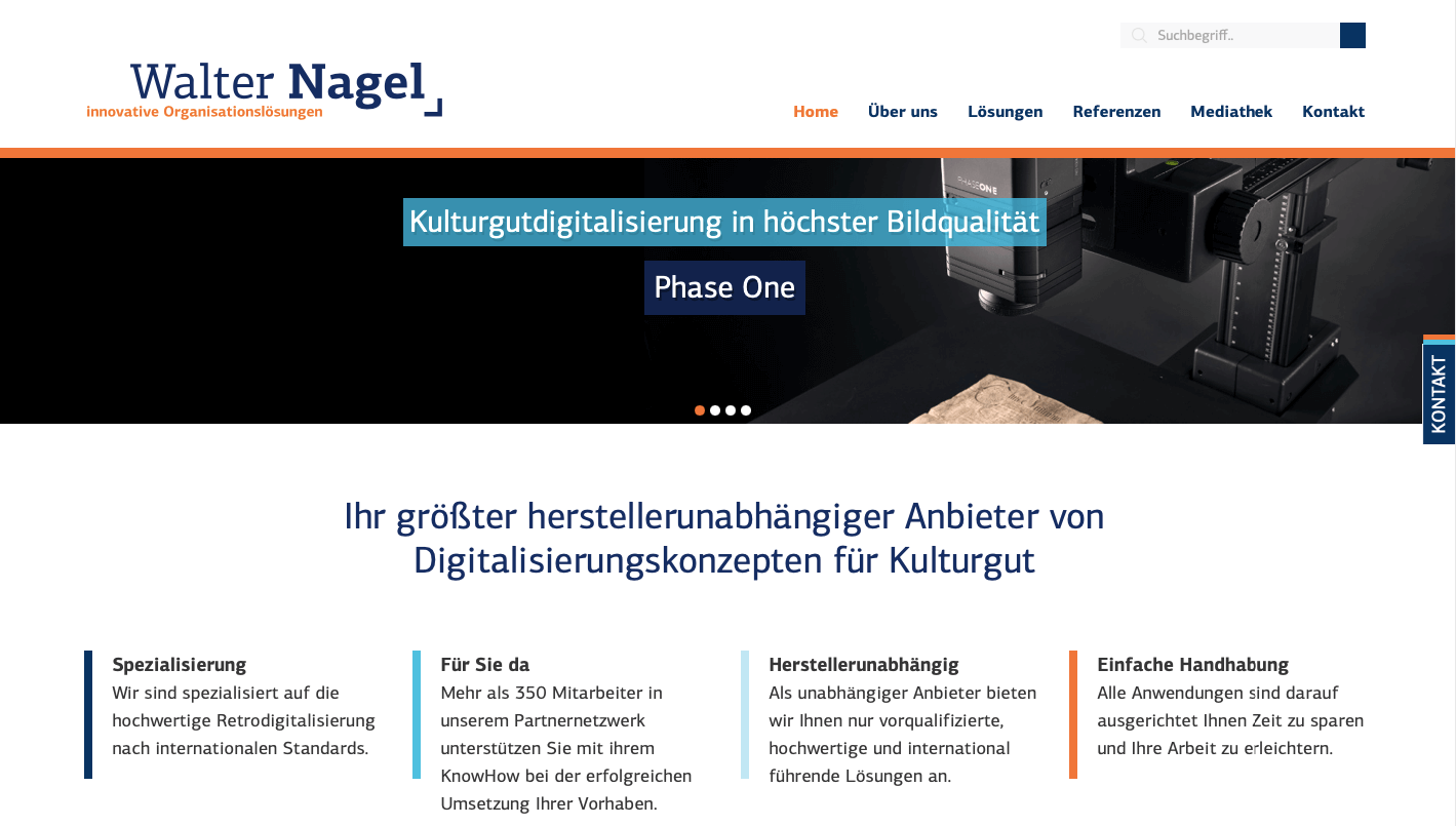 Bauakten scannen Anbieter Walter Nagel