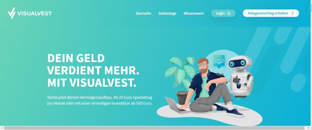 Digitale Vermoegensverwaltung VisualVest