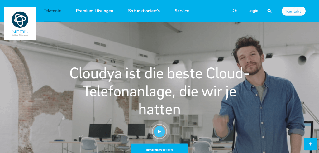 VoIP Telefonie Cloudya NFON
