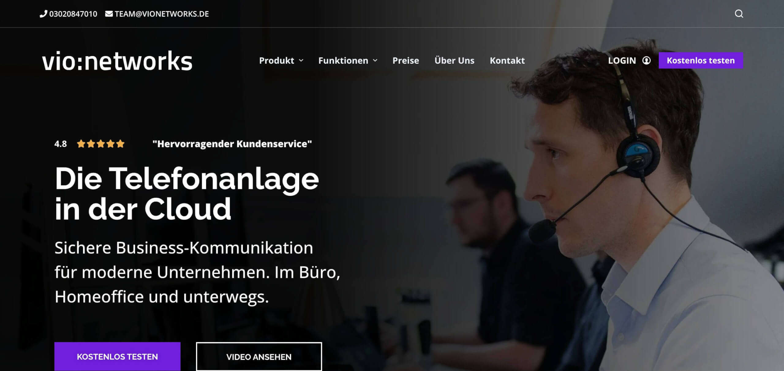 virtuelle Cloud Telefonanlage vio networks digital affin 1