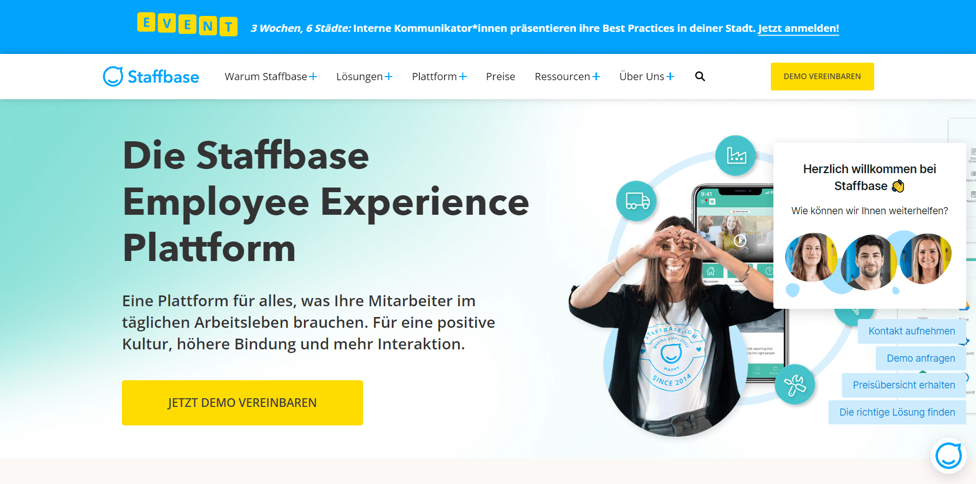 Employee Experience Plattform   Staffbase