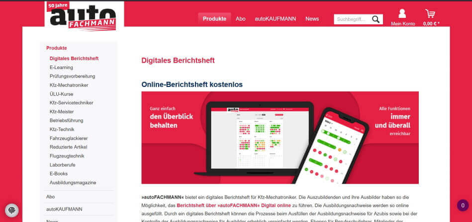 digitales berichtsheft berichtsheft digital digitaler ausbildungsnachweis azubi app digitales berichtsheft ihk digitales ausbildungsheft berichtsheft digital fuehren Online Berichtsheft autoFA