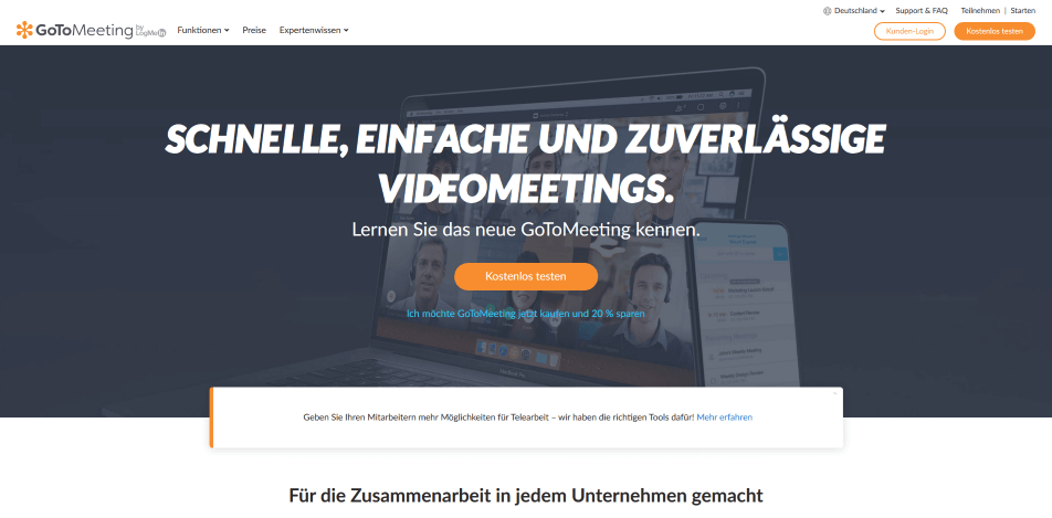 videokonferenz software gotomeeting