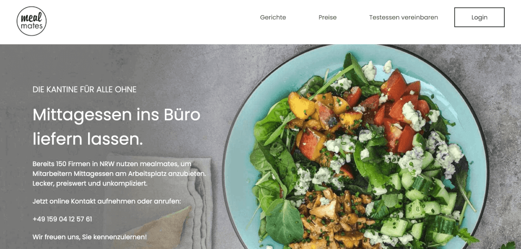 Online Kantine mealmates 1