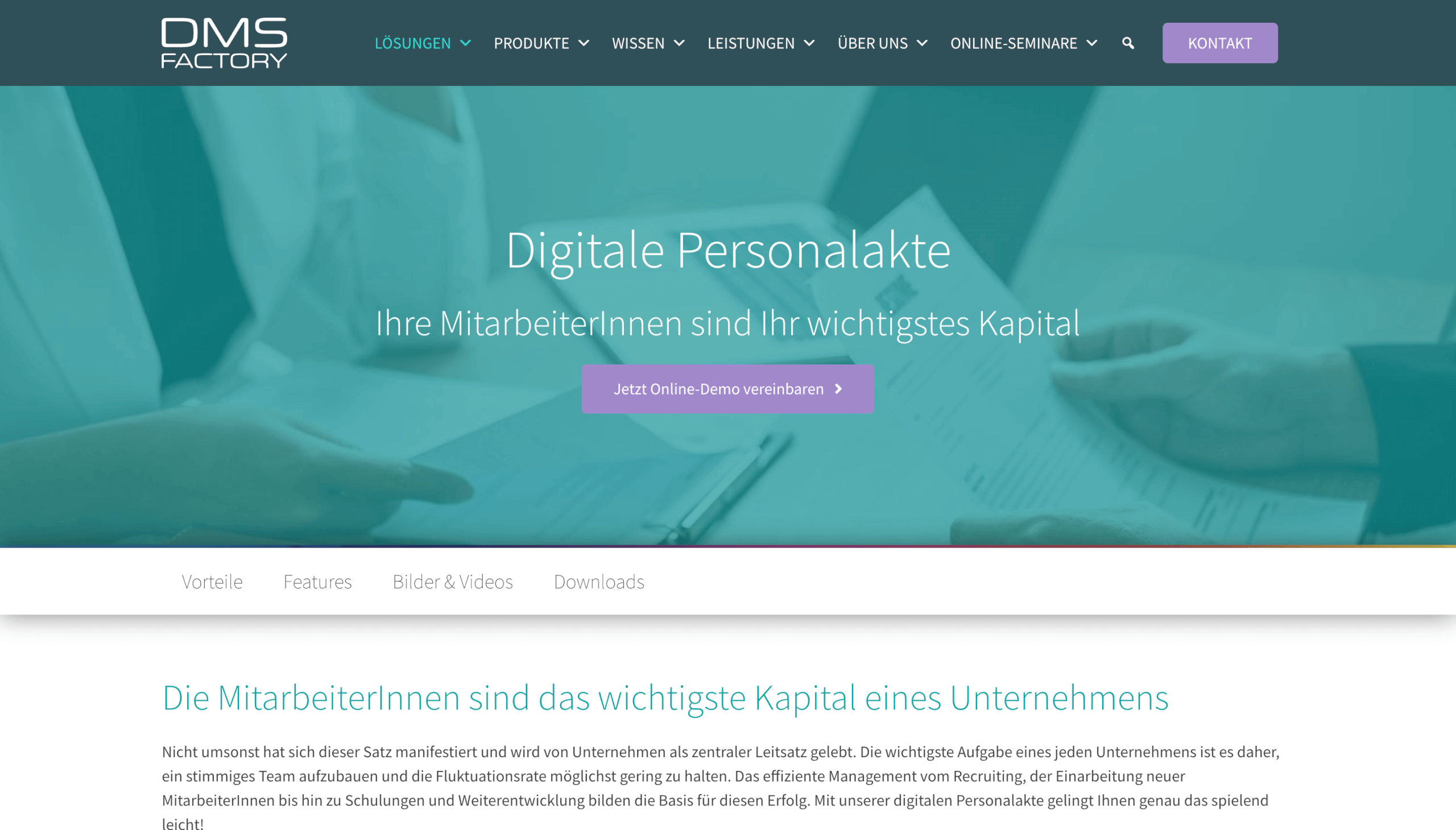 Digitale Personalakte Die digitale Personalakte fuer Ihr Personalmanagement
