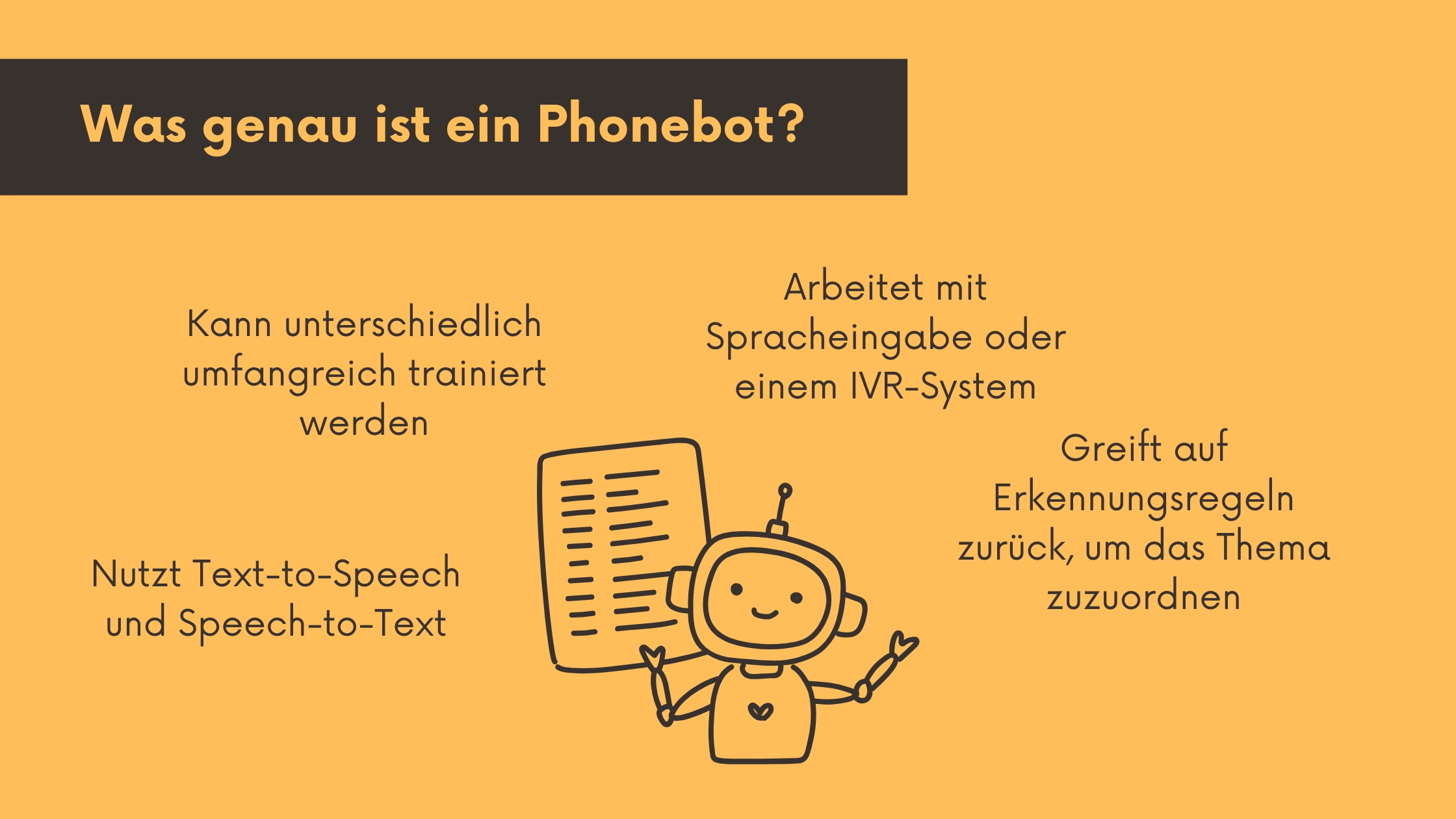Phonebots im Kundenservice Was ist ein Phonebot