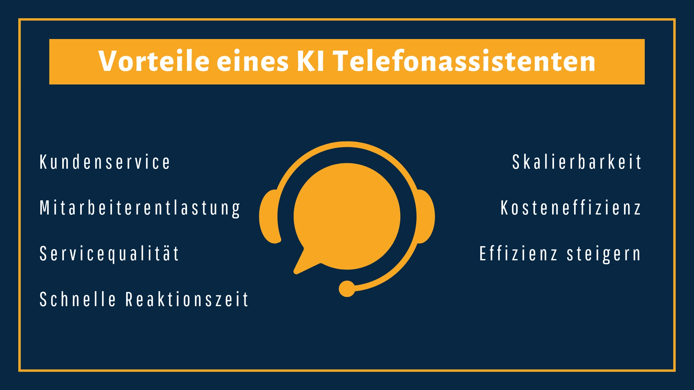 KI Telefonassistent Vorteile
