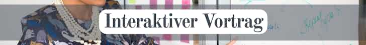 kreative praesentation ohne powerpoint Interaktiver Vortrag