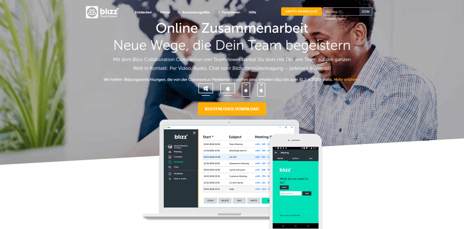 videokonferenz software blizz