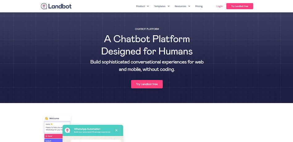 chatbot anbieter Landbot