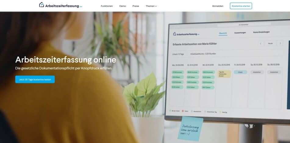 arbeitszeit digital erfassen digitale arbeitszeiterfassung zeiterfassung app digitale stempeluhr Arbeitszeiterfassung.com