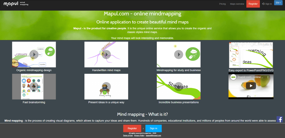 mindmapping tools mapul startseite
