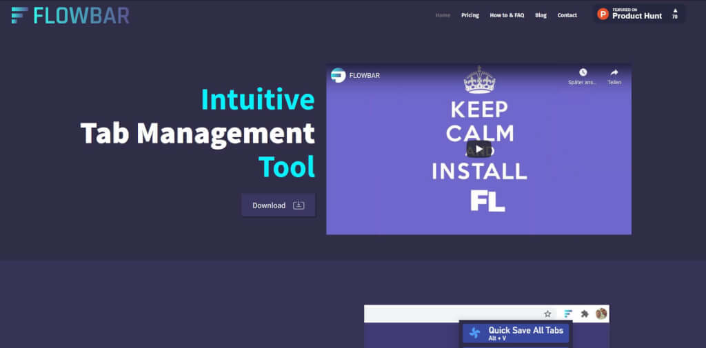 chrome tab manager firefox tab manager chrome tab management firefox tab management chrome Flowbar