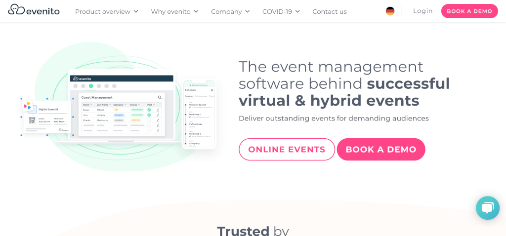 Virtuelles Event evenito