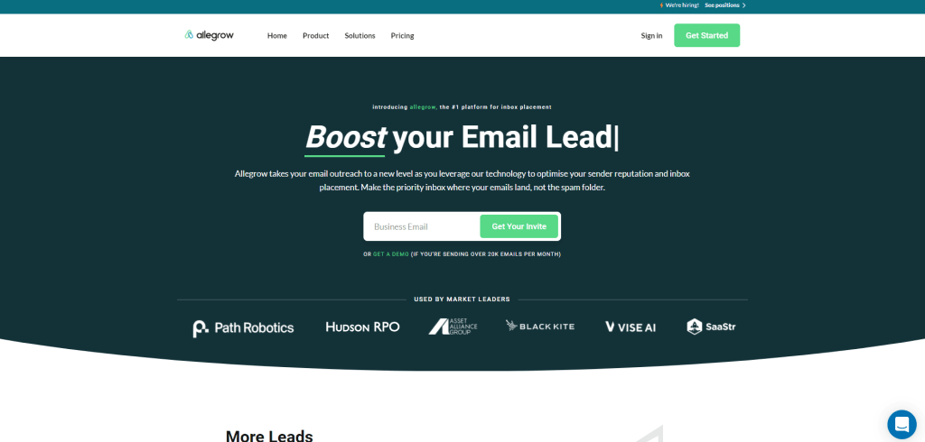 email kaltakquise allegrow