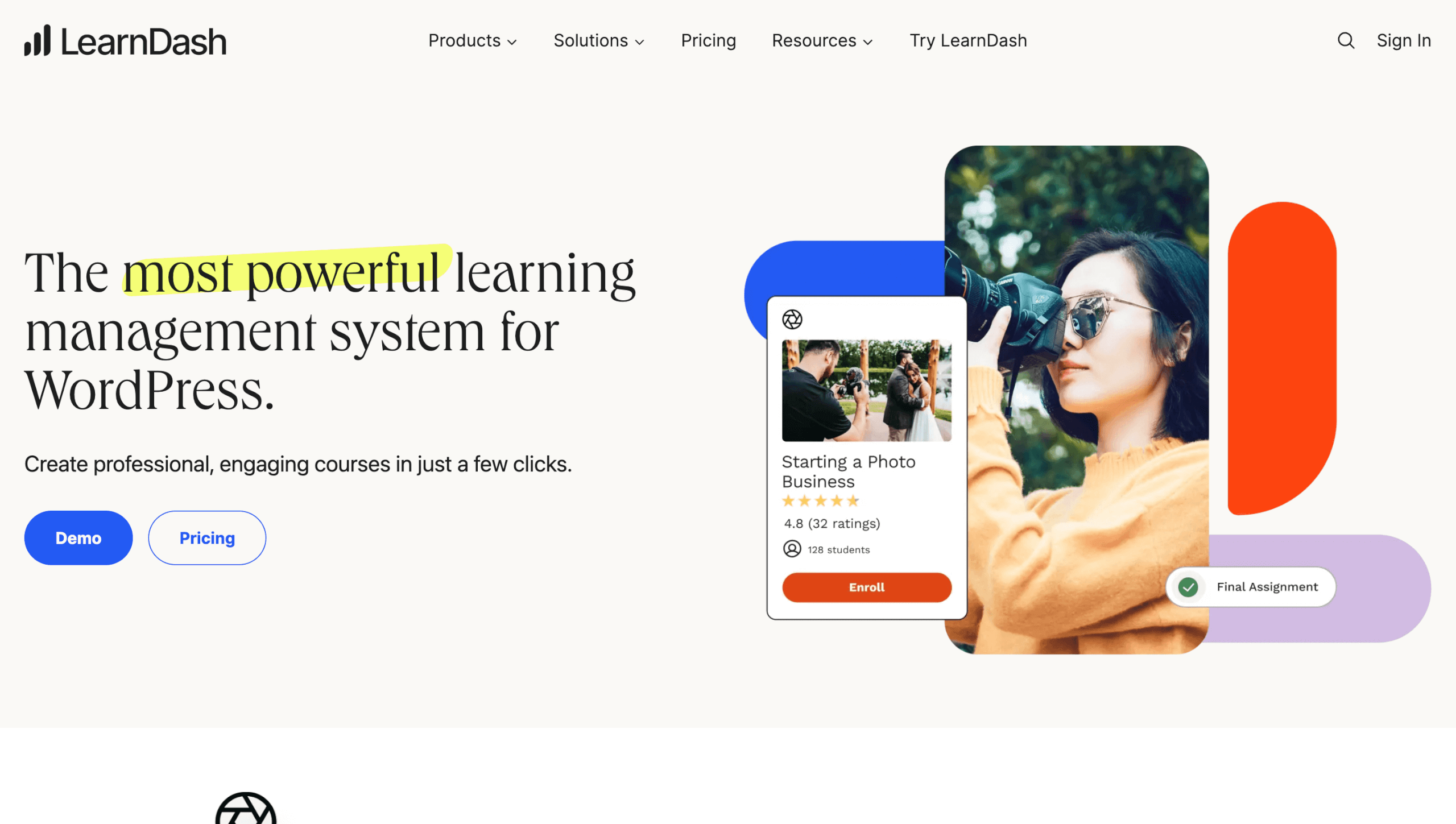 Online Kurs Plattform LearnDash
