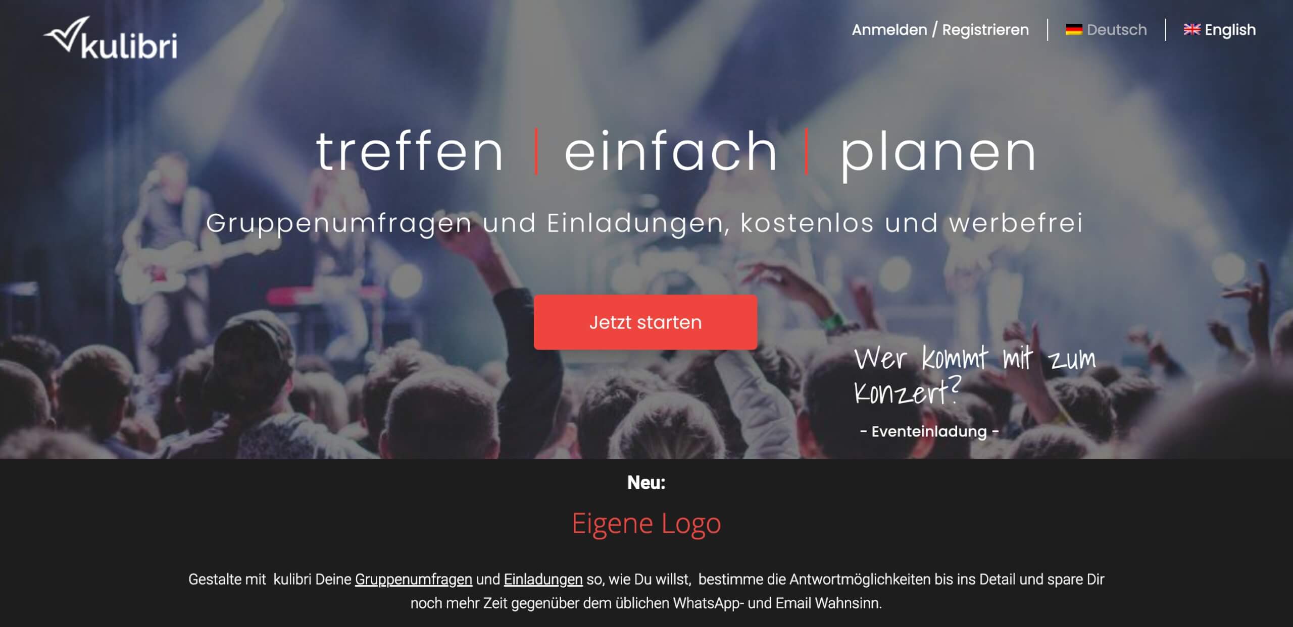 kulibri Termine und Einladungen einfach planen kostenlos digital affin