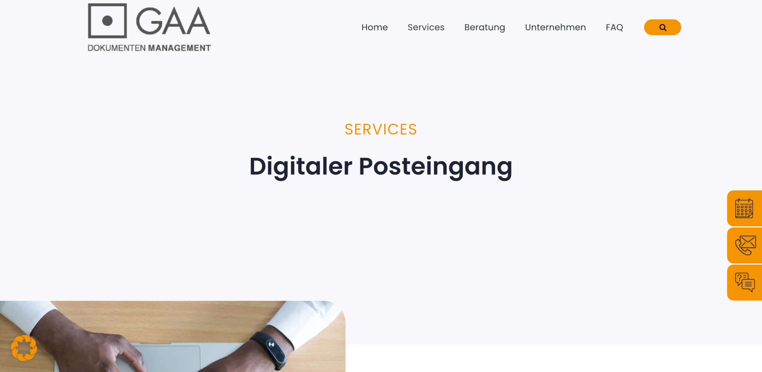 Digitaler Posteingang GAA 1