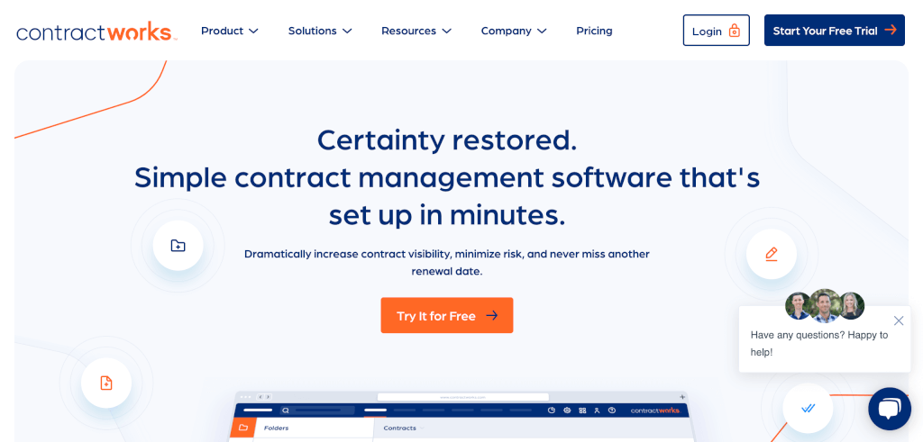 Digitales Vertragsmanagement ContractWorks
