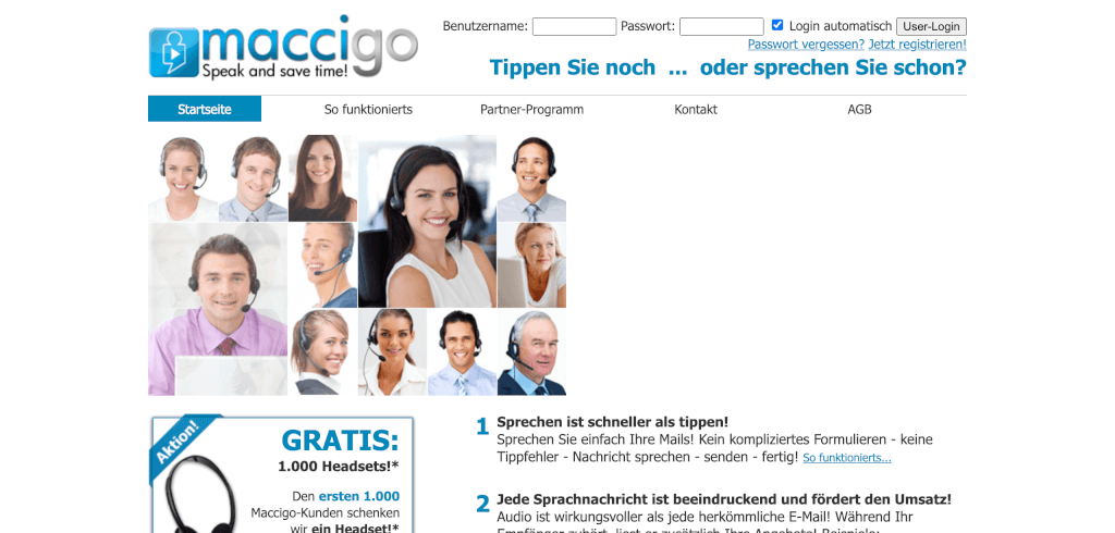 Sprachnachricht E Mail Marketing Maccigo 1