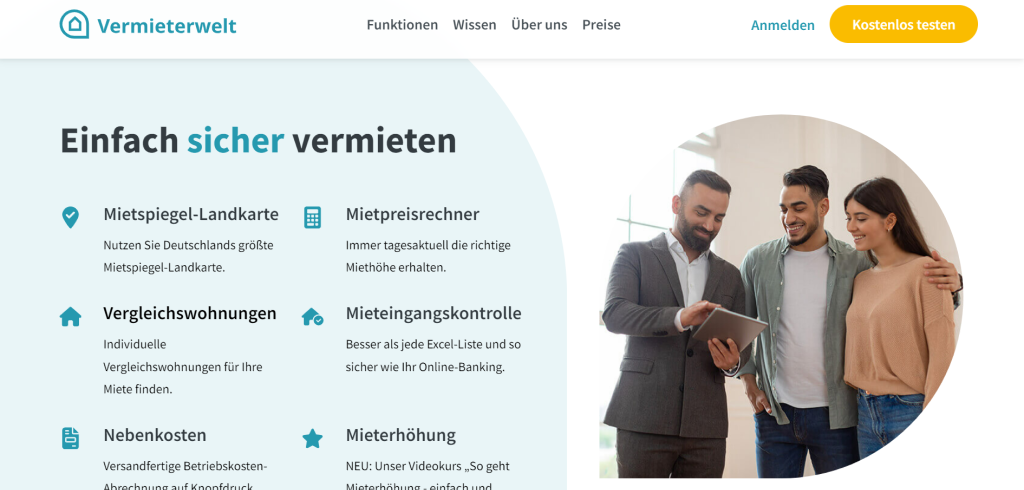 Heizkostenabrechnung online vermieterwelt