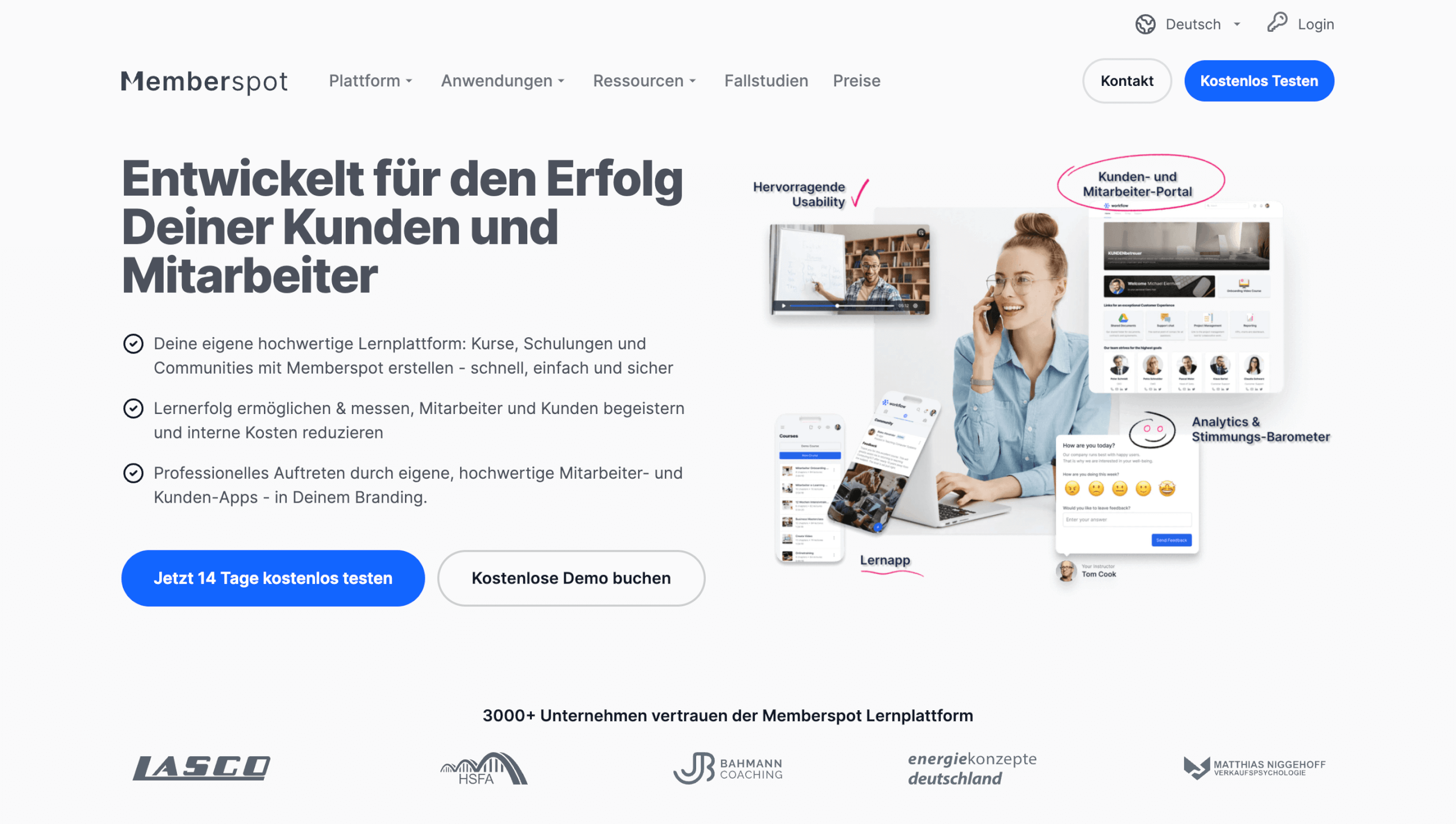 Online Kurs Plattform Memberspot