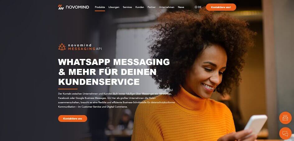 whatsapp business api Novomind