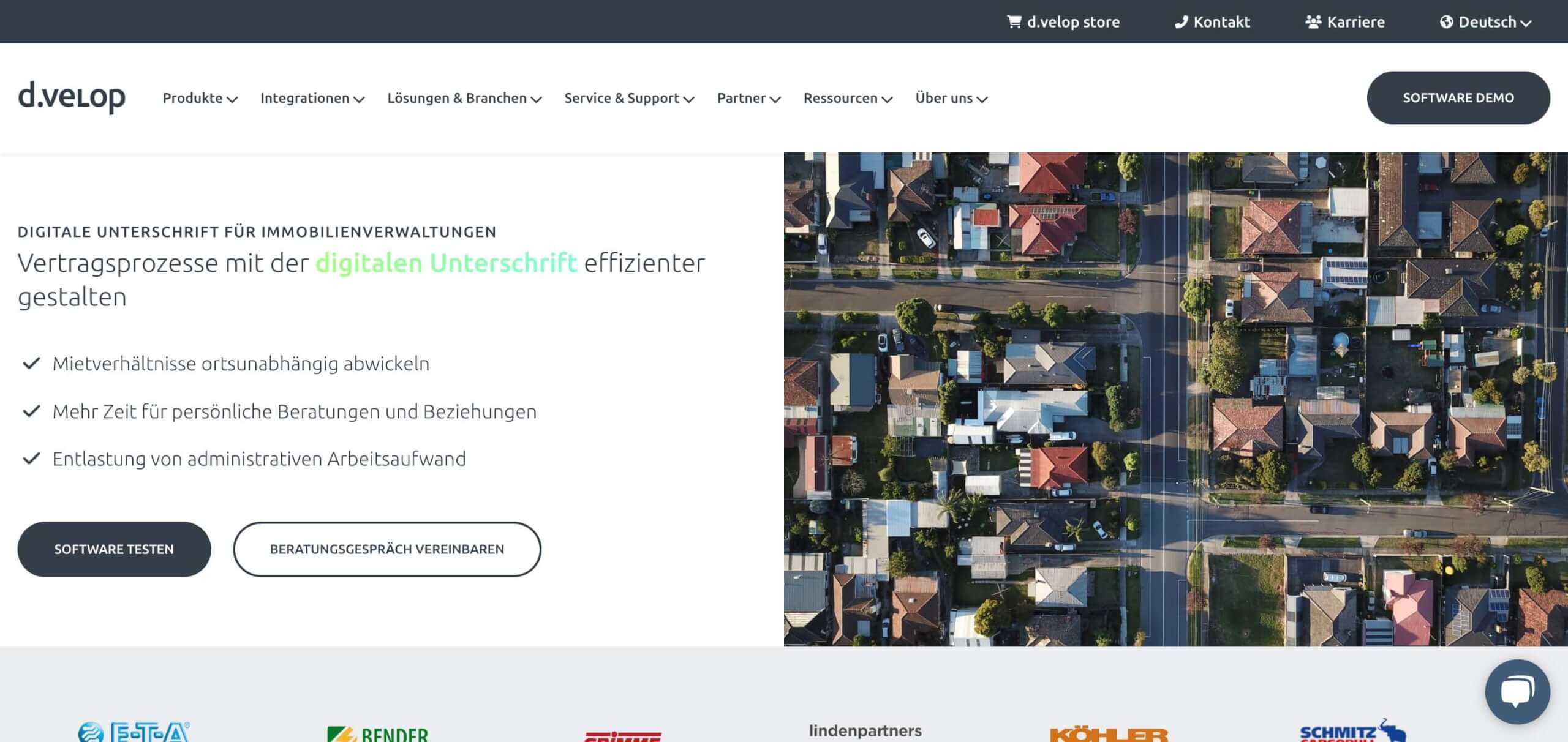d velop sign digitale Unterschrift fuer Immobilienverwaltungen digital affin 1