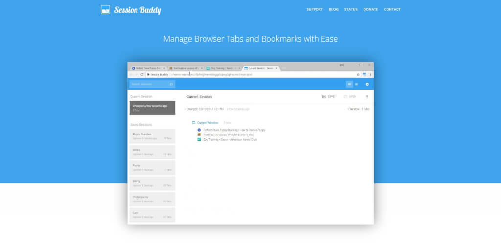 chrome tab manager firefox tab manager chrome tab management firefox tab management chrome Session Buddy