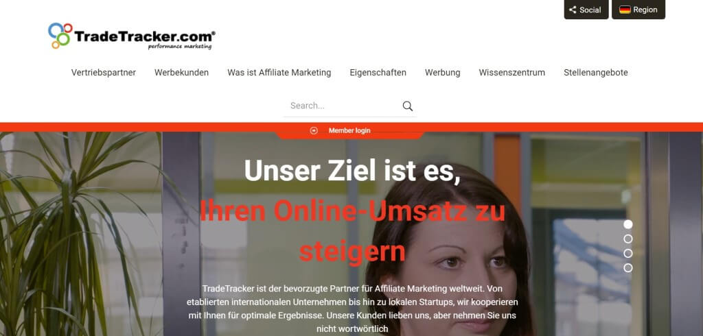 Affiliate Marketing Software TradeTracker