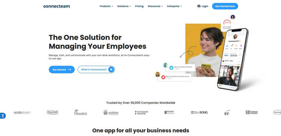 aussendienst app connecteam