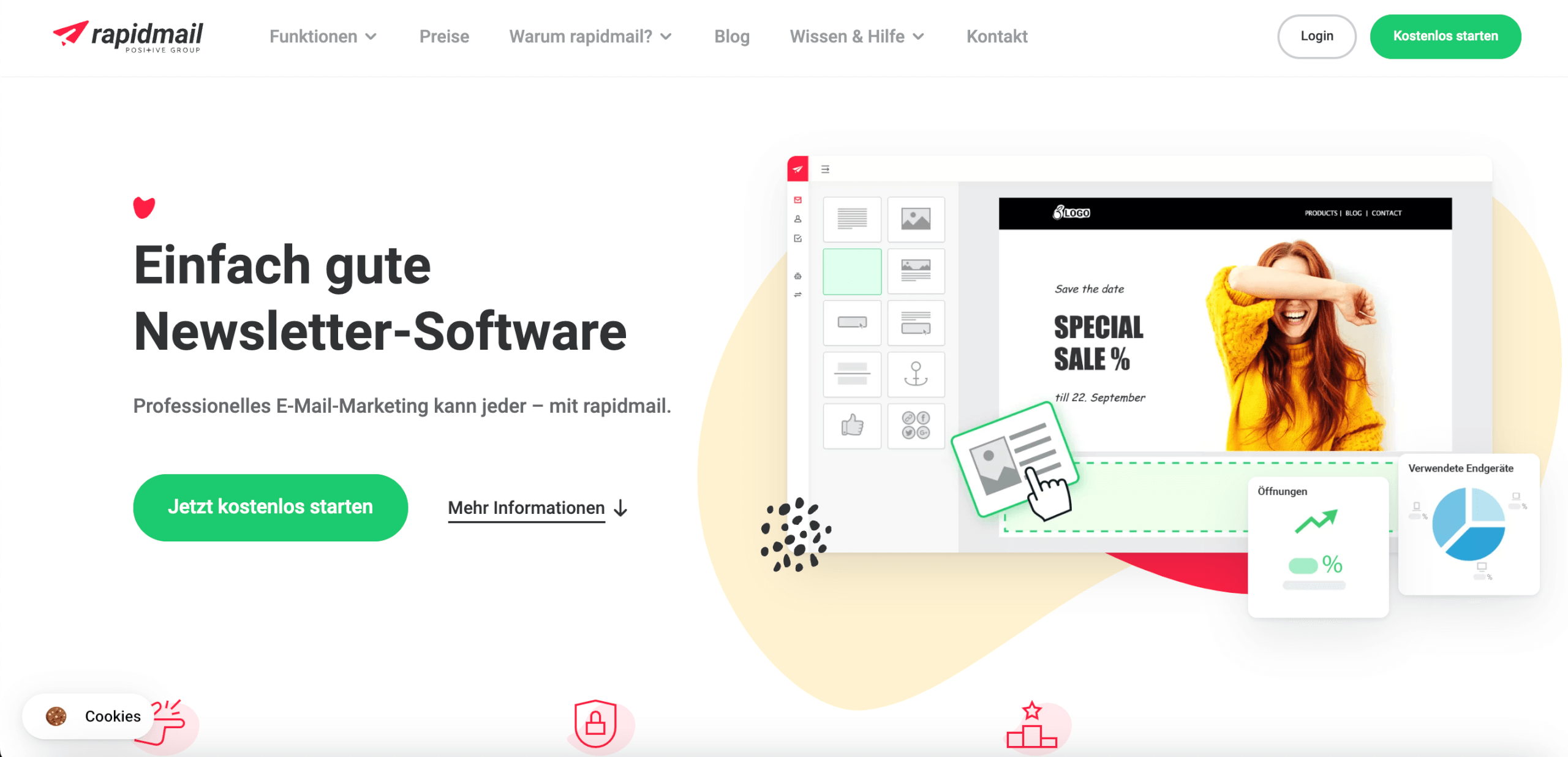 Beste E Mail Marketing Software rapidmail